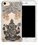 Vintage Lotus Ganesh Cell Phone Case Cover for iPhone 5 5s SE 6 6s 7 Plus