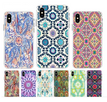 Bohemian Abstract Flower iPhone Case -9 Design Options