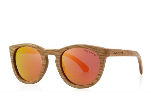 Hand Crafted Wooden Sunglasses 6 Lens Colors To Choose From