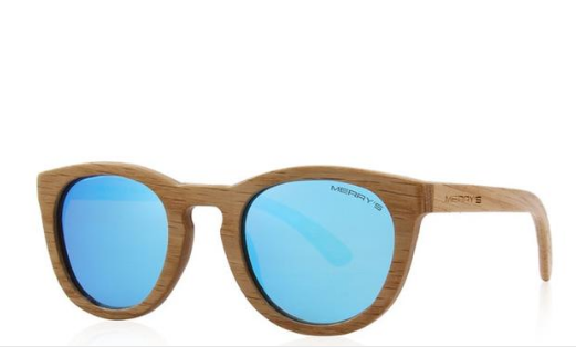 Hand Crafted Wooden Sunglasses 6 Lens Colors To Choose From