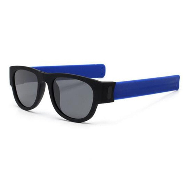 NEW Top Seller! Unisex Slap-On Collapsible Sunglasses