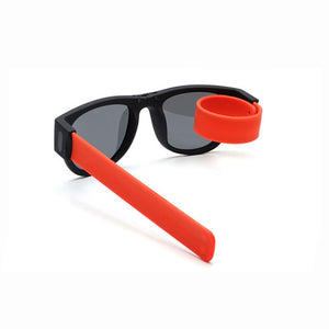 NEW Top Seller! Unisex Slap-On Collapsible Sunglasses