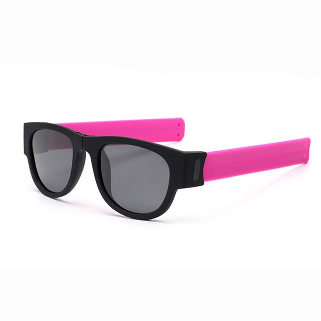 NEW Top Seller! Unisex Slap-On Collapsible Sunglasses