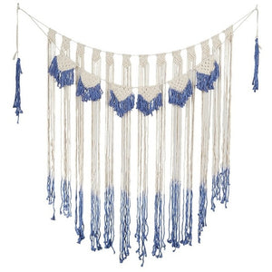 Bohemian Hanging Tapestry Macrame Handmade Knitting Cotton Rope Banner Home Decoration Wedding Background Photo Decor Supplies