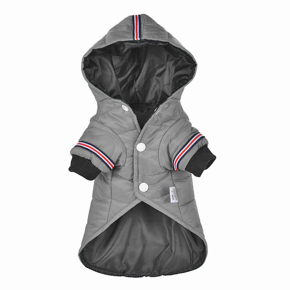 Top Seller! Sporty Dog Jacket With Hoodie