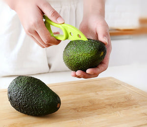 Genius! 3-in-1 Avocado Peeler, Corer & Slicer Tool