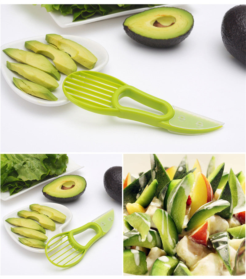 Genius! 3-in-1 Avocado Peeler, Corer & Slicer Tool