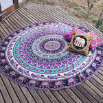 Bohemian Mandala Tapestry, Beach Throw, Blanket, Rug