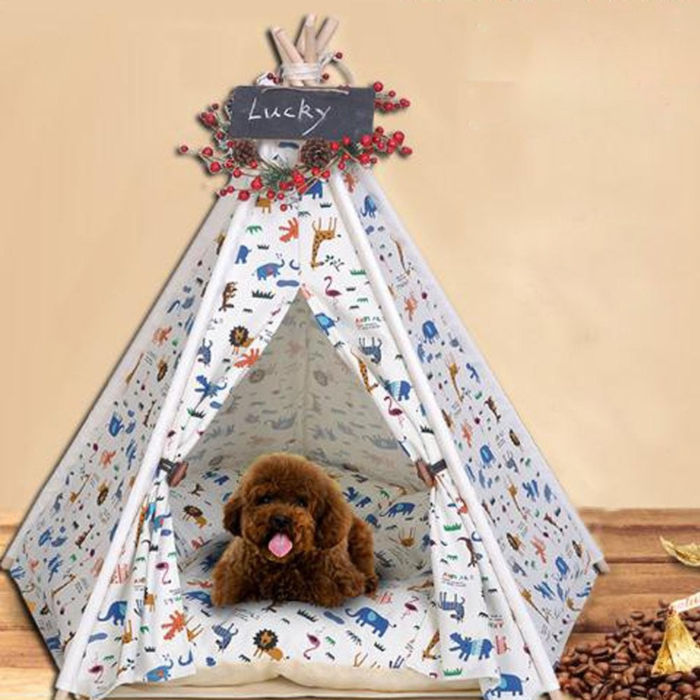 Boho Teepee Pet Bed S, M, L