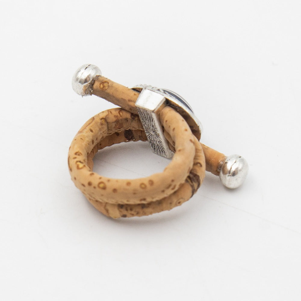 Four Piece Boho Ceramic Jewelry Set From Portugal