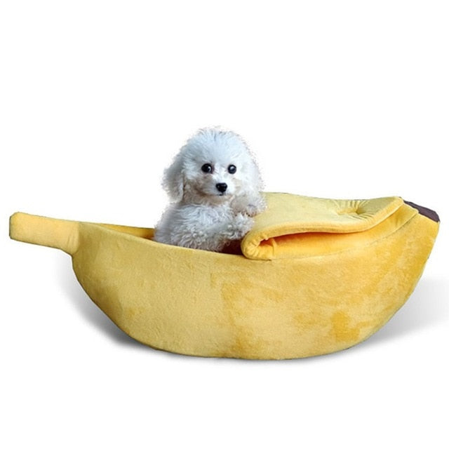 Banana Dog or Cat Pet Hut