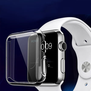 Clear Protective Shell Cover For Apple Watch