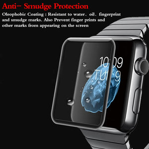 3D Curved Tempered Glass Screen Protector For iwatch