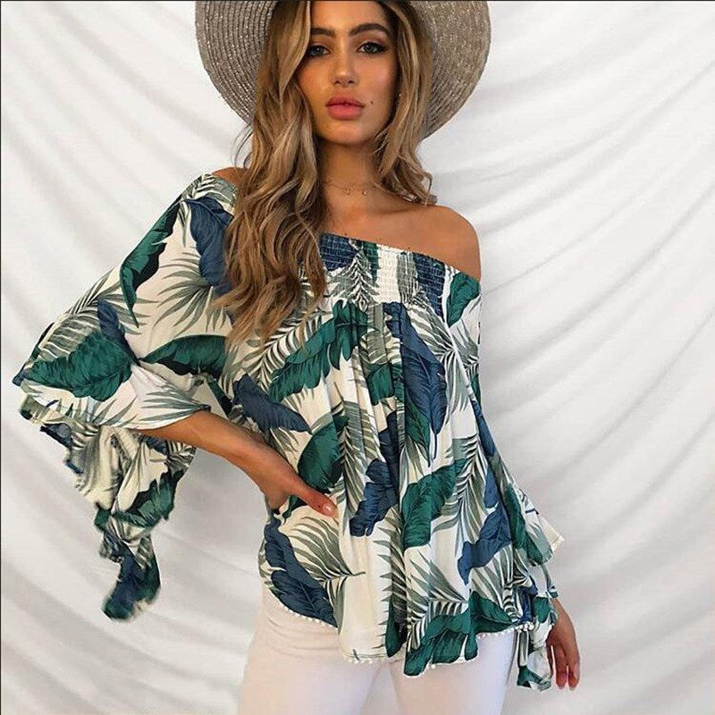 Top Seller! Off The Shoulder Baja Top Collection - 3 Colors To Choose From