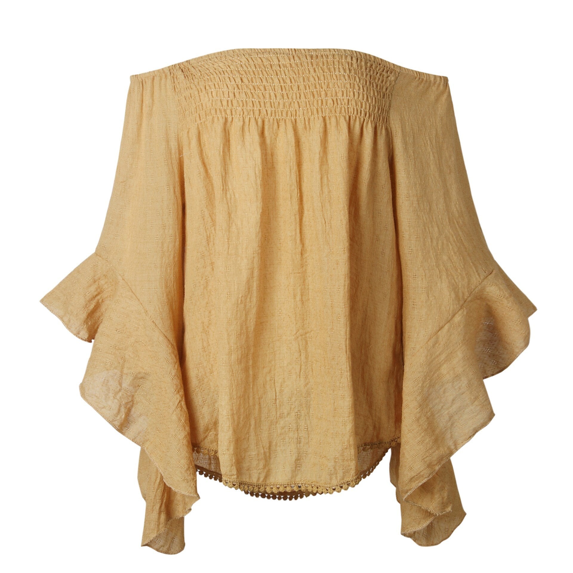 Top Seller! Off The Shoulder Baja Top Collection - 3 Colors To Choose From